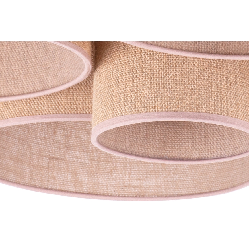 Duolla - Kattovalo ROLLER PENTO 5xE27/60W/230V beige