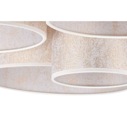 Duolla - Kattovalo ROLLER PENTO 5xE27/60W/230V kulta