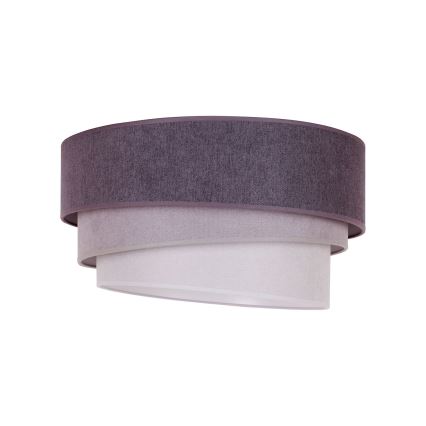 Duolla - Kattovalo TRIO 1xE27/15W/230V halk. 45 cm antrasiitti/harmaa/valkoinen