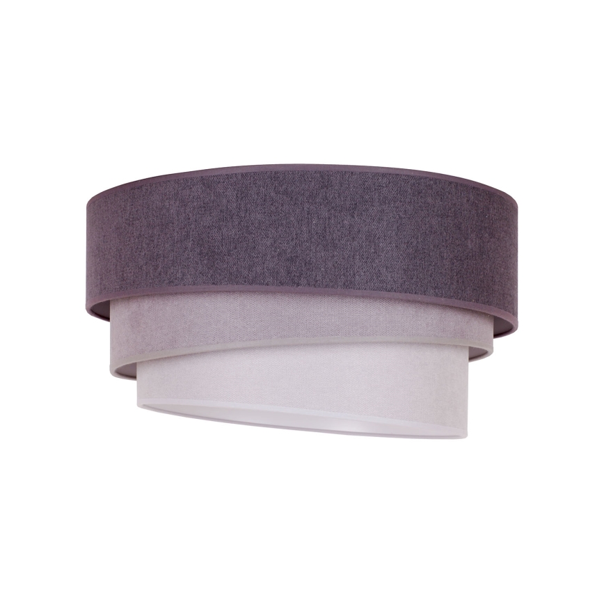 Duolla - Kattovalo TRIO 1xE27/15W/230V halk. 45 cm antrasiitti/harmaa/valkoinen