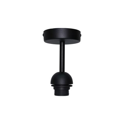 Duolla - Kiinteä kattokruunu BELL SHINY 1xE27/15W/230V halkaisija 25 cm musta/kupari