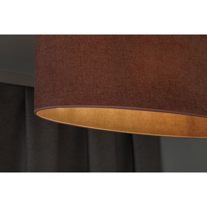 Duolla - Kiinteä kattokruunu OVAL 2xE27/15W/230V vaaleanpunainen