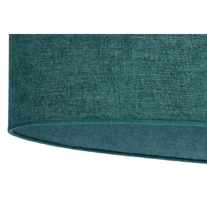 Duolla - Kiinteä kattokruunu OVAL 2xE27/15W/230V vihreä