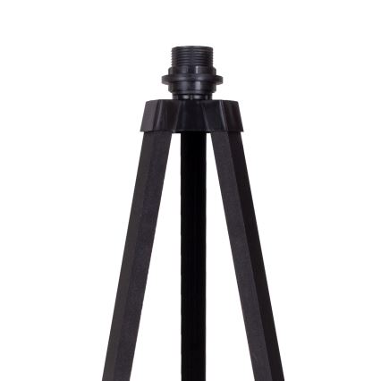 Duolla - Lattialamppu 1xE27/60W/230V halkaisija 44 cm kerma/wenge