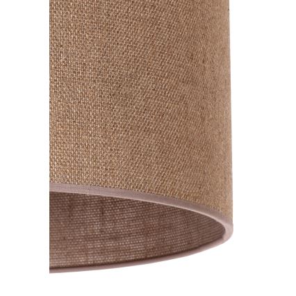 Duolla - Lattialamppu 1xE27/60W/230V halkaisija 44 cm ruskea/wenge