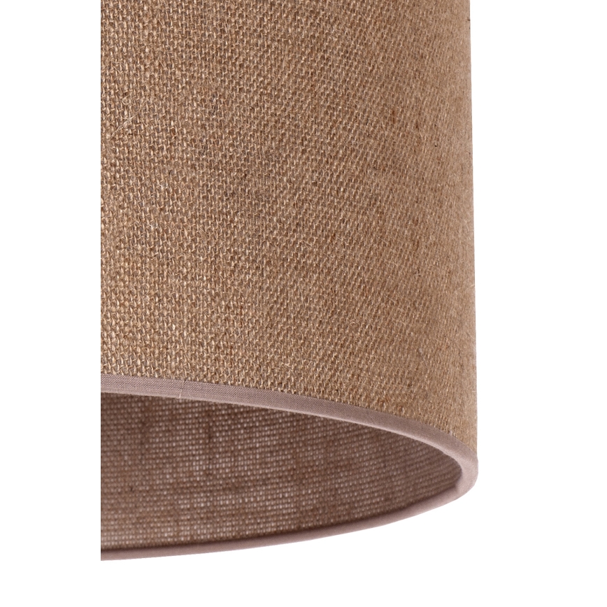 Duolla - Lattialamppu 1xE27/60W/230V halkaisija 44 cm ruskea/wenge