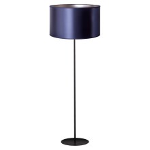 Duolla - Lattialamppu CANNES 1xE27/15W/230V 45 cm violetti/hopea/musta