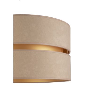 Duolla - Lattialamppu DUO 1xE27/60W/230V halkaisija 44 cm beige