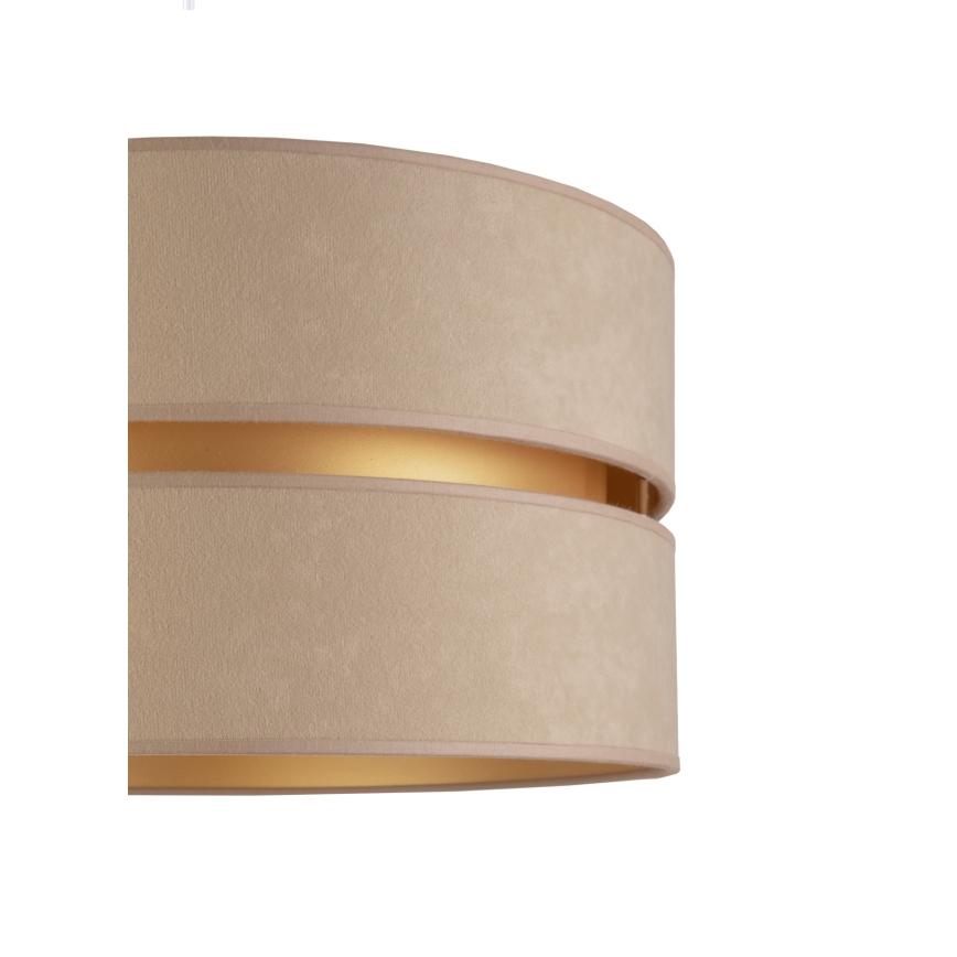 Duolla - Lattialamppu DUO 1xE27/60W/230V halkaisija 44 cm beige