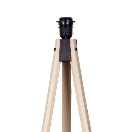 Duolla - Lattialamppu DUO 1xE27/60W/230V halkaisija 44 cm harmaa/sininen/beige