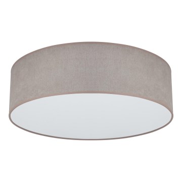 Duolla - LED-kattovalaisin CORTINA LED/26W/230V halkaisija 45 cm 4000K ruskea