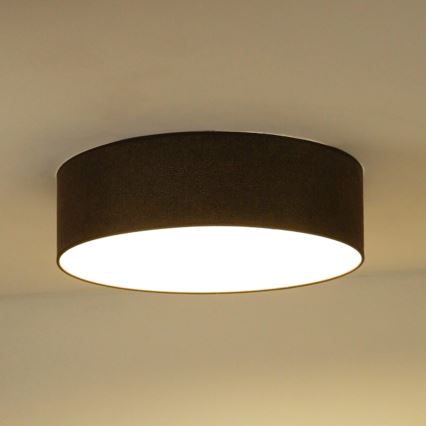 Duolla - LED-kattovalaisin CORTINA LED/26W/230V halkaisija 30 cm 4000K ruskea