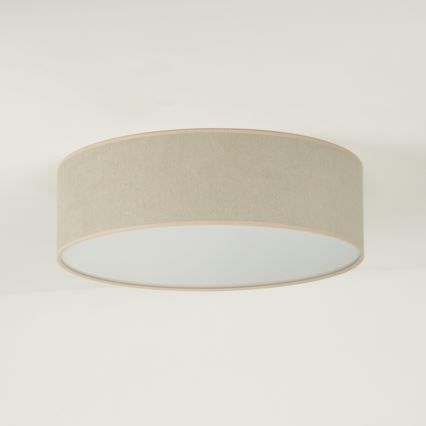 Duolla - LED-kattovalaisin CORTINA LED/26W/230V halkaisija 45 cm 4000K beige