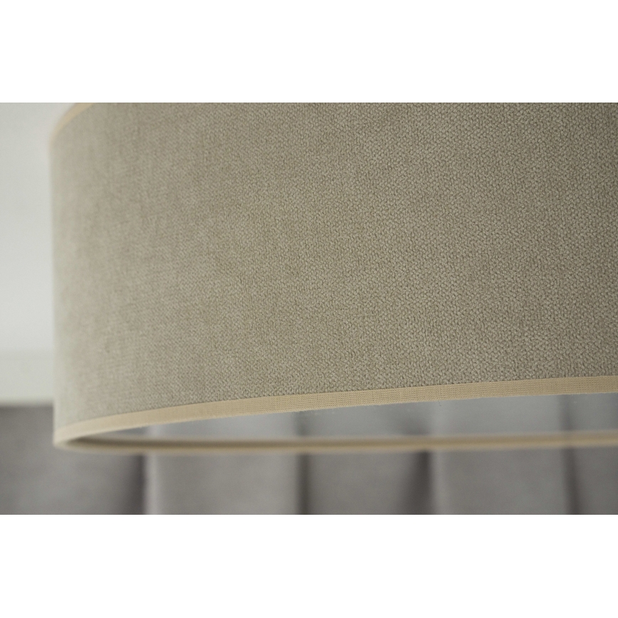 Duolla - LED-kattovalaisin CORTINA LED/26W/230V halkaisija 45 cm 4000K beige