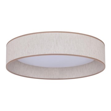 Duolla - LED-kattovalaisin ROLLER LED/24W/230V halkaisija 45 cm beige