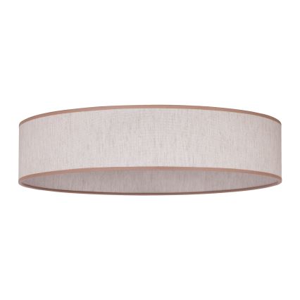 Duolla - LED-kattovalaisin ROLLER LED/24W/230V halkaisija 45 cm beige