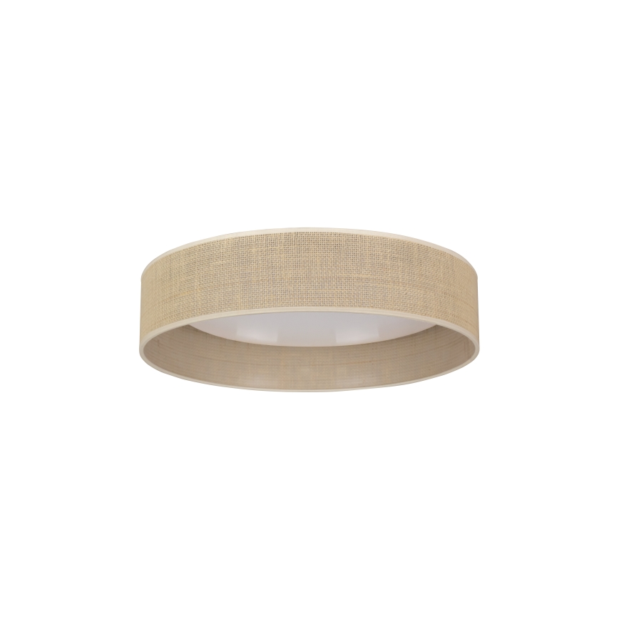 Duolla - LED-kattovalaisin ROLLER LED/24W/230V halkaisija 45 cm beige