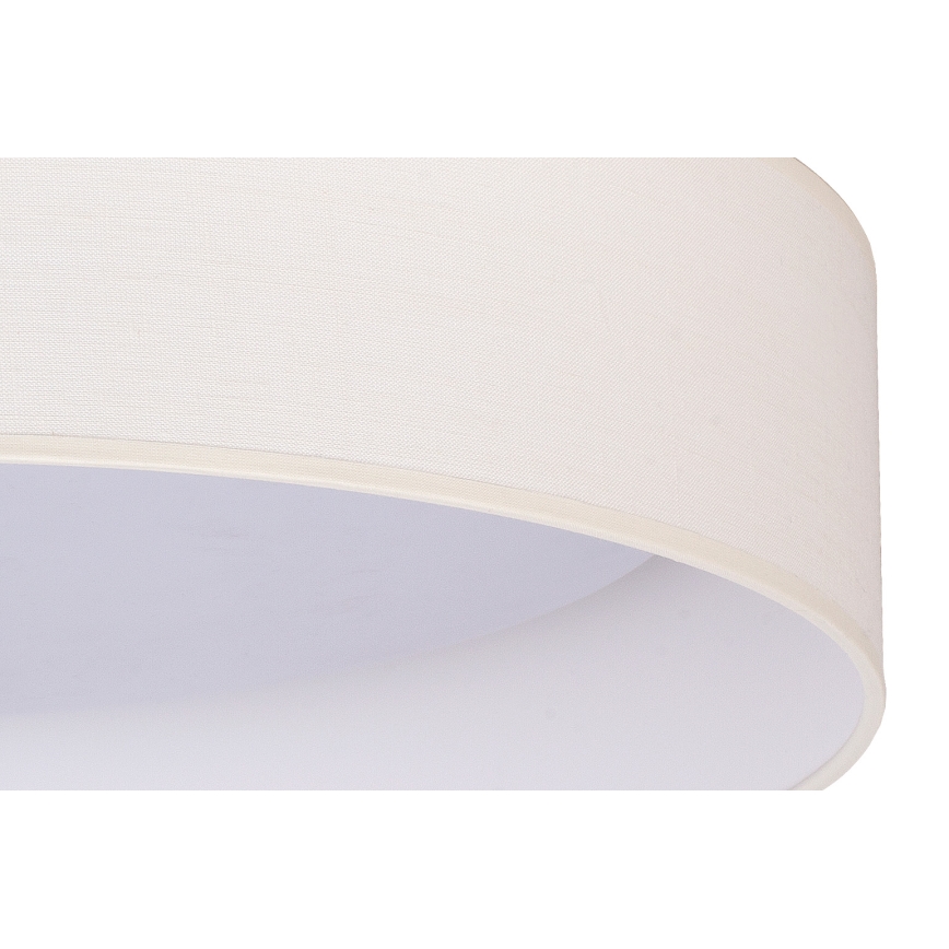 Duolla - LED-kattovalaisin ROLLER LED/24W/230V halkaisija 45 cm kerma