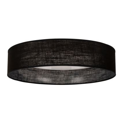 Duolla - LED-kattovalaisin ROLLER LED/24W/230V halkaisija 45 cm musta