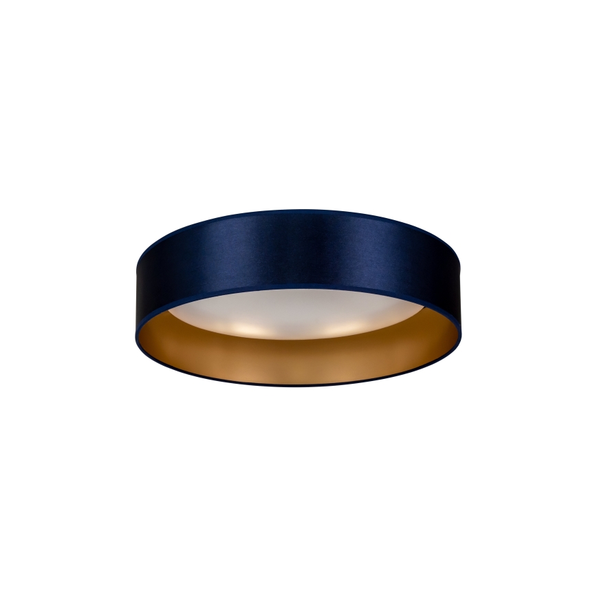 Duolla - LED-kattovalaisin ROLLER LED/24W/230V halkaisija 45 cm sininen/kulta