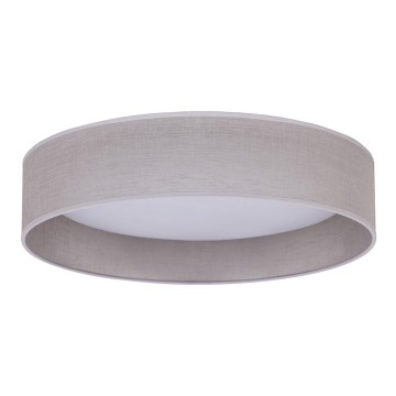 Duolla - LED-kattovalaisin ROLLER LED/24W/230V halkaisija 45 cm vaaleanharmaa