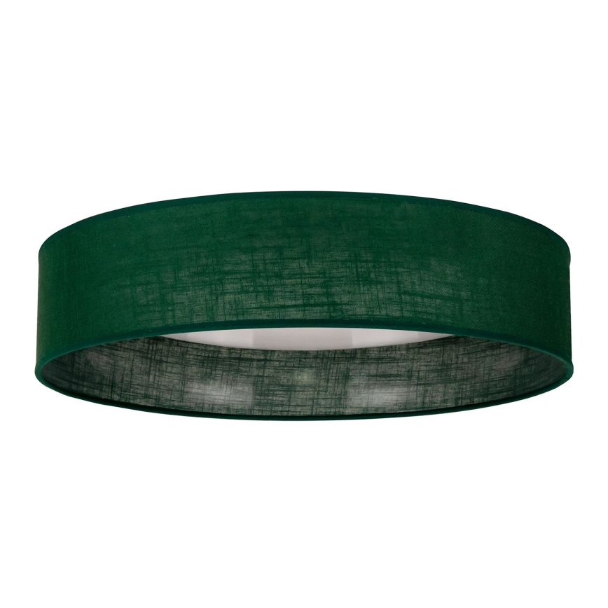 Duolla - LED-kattovalaisin ROLLER LED/24W/230V halkaisija 45 cm vihreä