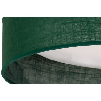 Duolla - LED-kattovalaisin ROLLER LED/24W/230V halkaisija 45 cm vihreä