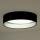 Duolla - LED-kattovalaisin ROLLER LED/24W/230V musta/hopea