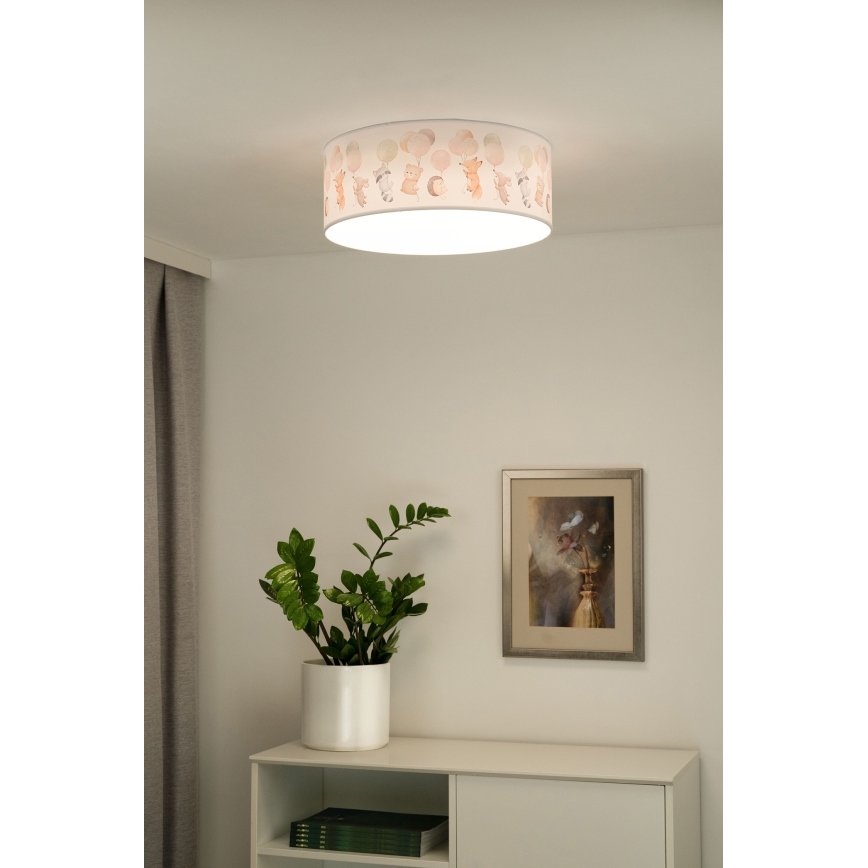 Duolla - LED lasten kattovalaisin CORTINA LED/26W/230V halkaisija 40 cm 4000K