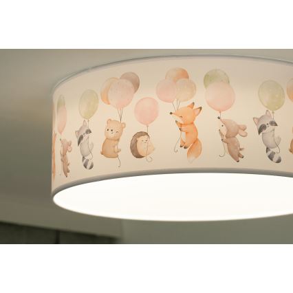 Duolla - LED lasten kattovalaisin CORTINA LED/26W/230V halkaisija 40 cm 4000K