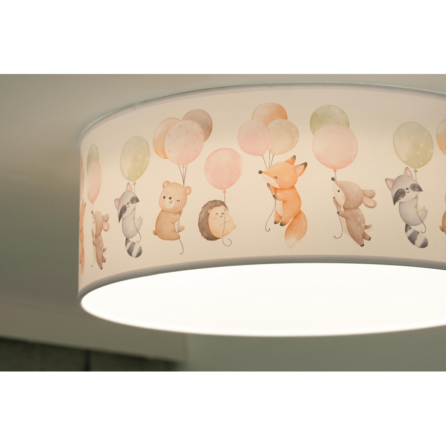 Duolla - LED lasten kattovalaisin CORTINA LED/26W/230V halkaisija 40 cm 4000K