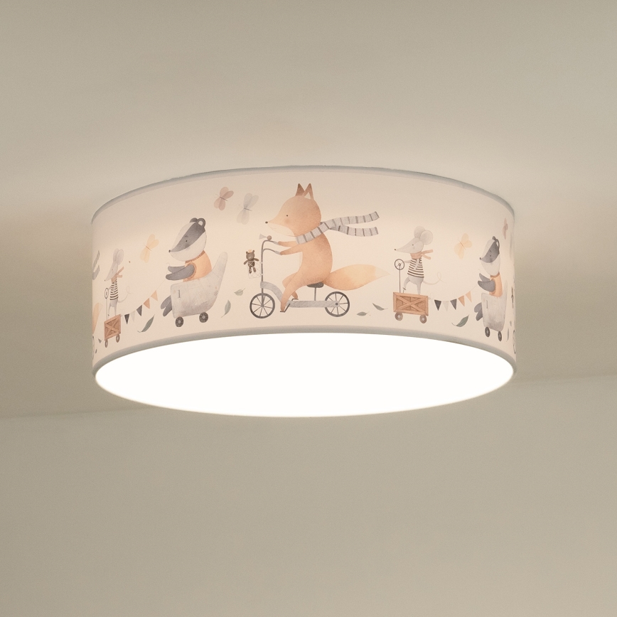 Duolla - LED lasten kattovalaisin CORTINA LED/26W/230V halkaisija 40 cm 4000K