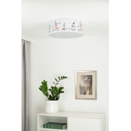 Duolla - LED lasten kattovalaisin CORTINA LED/26W/230V halkaisija 40 cm 4000K