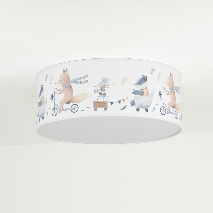 Duolla - LED lasten kattovalaisin CORTINA LED/26W/230V halkaisija 40 cm 4000K