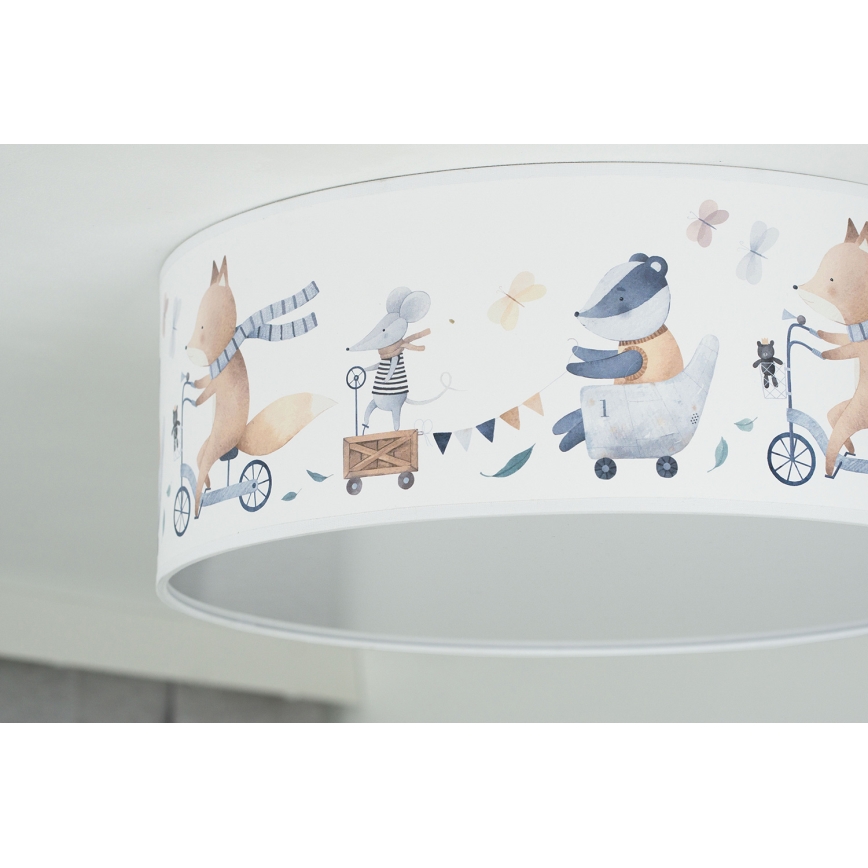 Duolla - LED lasten kattovalaisin CORTINA LED/26W/230V halkaisija 40 cm 4000K