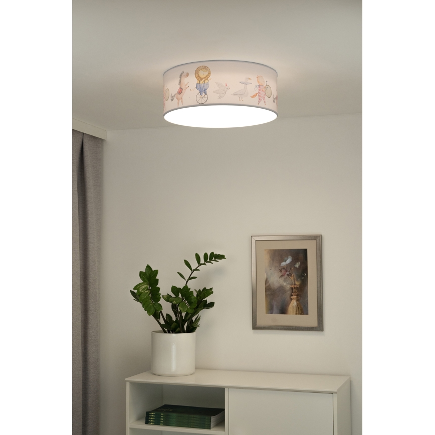 Duolla - LED lasten kattovalaisin CORTINA LED/26W/230V halkaisija 40 cm 4000K