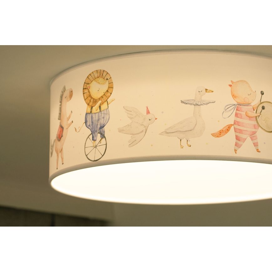Duolla - LED lasten kattovalaisin CORTINA LED/26W/230V halkaisija 40 cm 4000K