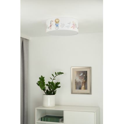 Duolla - LED lasten kattovalaisin CORTINA LED/26W/230V halkaisija 40 cm 4000K