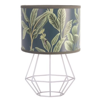 Duolla - Pöytävalaisin GOLD LEAVES 1xE27/15W/230V halkaisija 17,4 cm