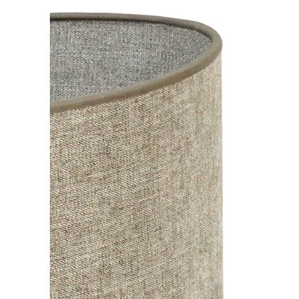 Duolla - Pöytävalaisin OVAL 1xE27/15W/230V halkaisija 30 cm ruskea