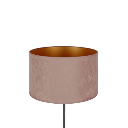 Duolla - Pöytävalaisin ROLLER 1xE14/15W/230V halkaisija 20 cm beige/kulta