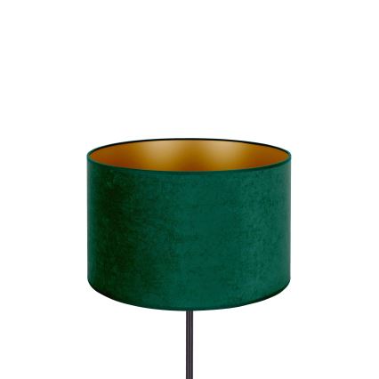 Duolla - Pöytävalaisin ROLLER 1xE14/15W/230V halkaisija 20 cm tummanvihreä/kulta