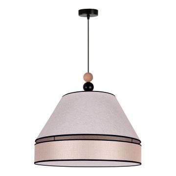 Duolla - Riippuvalaisin AVIGNON 1xE27/15W/230V d. 50 cm beige