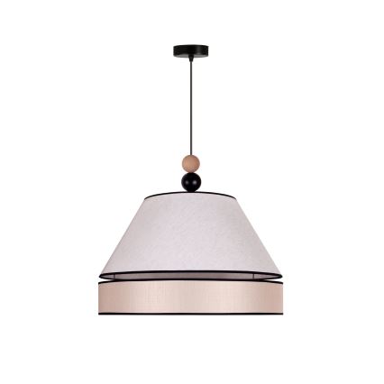 Duolla - Riippuvalaisin AVIGNON 1xE27/15W/230V d. 50 cm beige