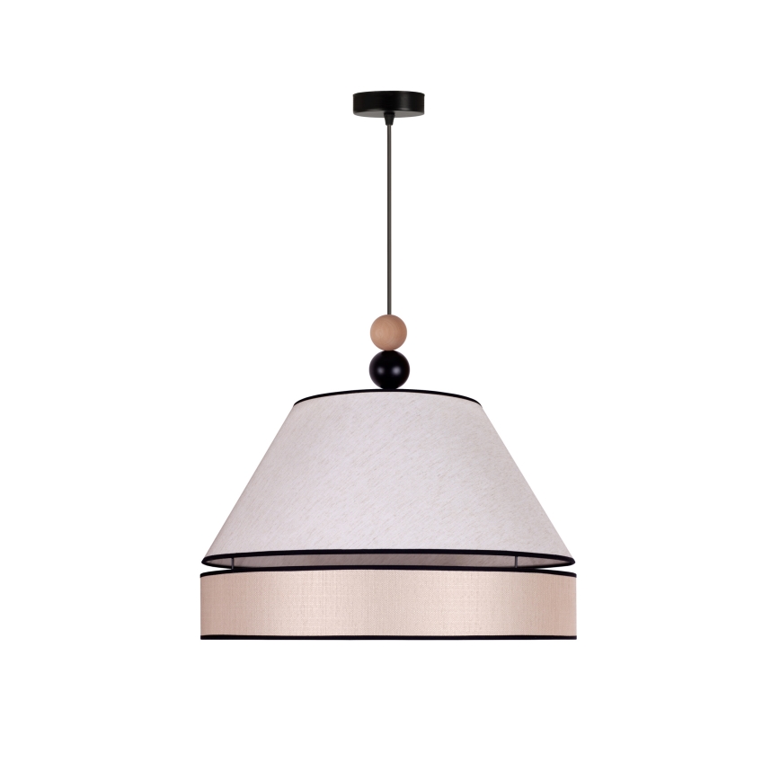 Duolla - Riippuvalaisin AVIGNON 1xE27/15W/230V d. 50 cm beige