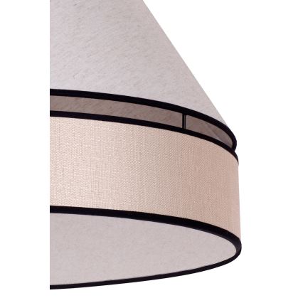 Duolla - Riippuvalaisin AVIGNON 1xE27/15W/230V d. 60 cm beige