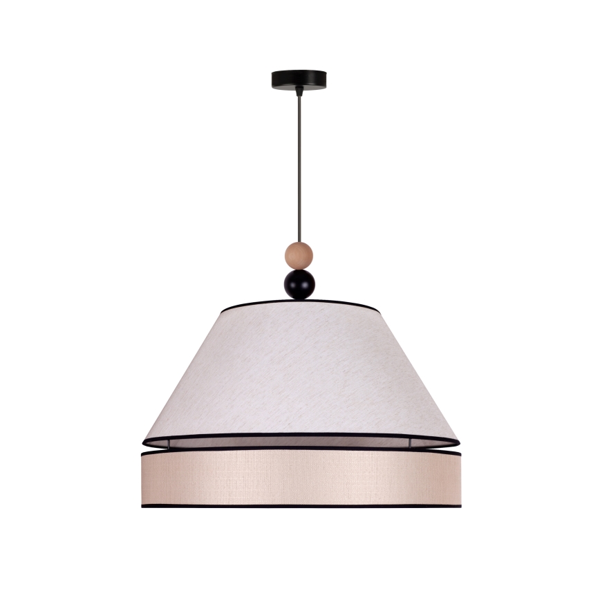 Duolla - Riippuvalaisin AVIGNON 1xE27/15W/230V d. 60 cm beige