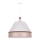 Duolla - Riippuvalaisin AVIGNON 1xE27/15W/230V d. 60 cm valkoinen/beige