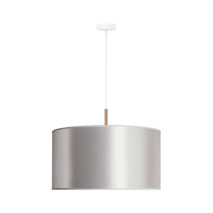 Duolla - Riippuvalaisin CANNES 1xE27/15W/230V d. 45 cm hopea/kupari