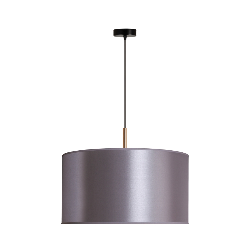 Duolla - Riippuvalaisin CANNES 1xE27/15W/230V d. 45 cm hopea/kupari